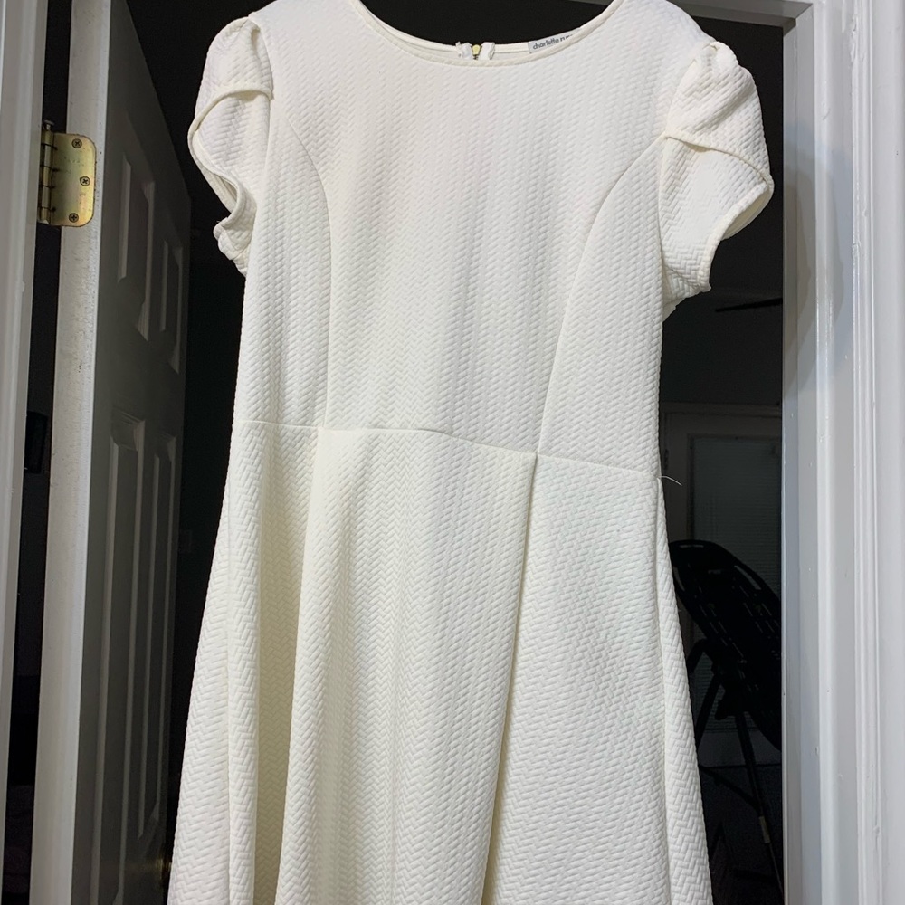 White short dress